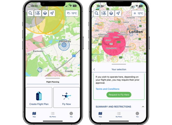 Creating a flight plan on Drone Assist