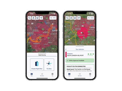 Creating a flight in drone assist ios