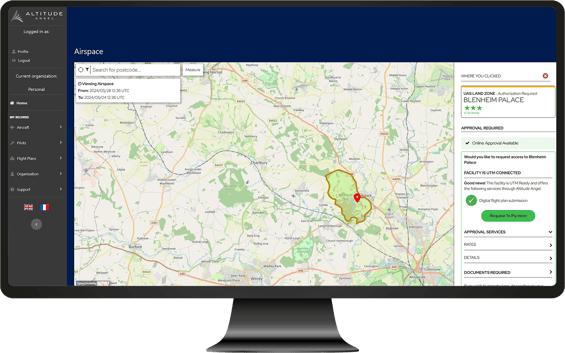 UTM Ready land access zone with approval