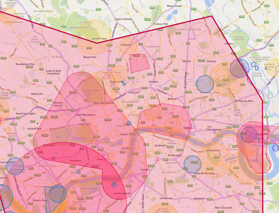 airspace restrictions on drone safety map