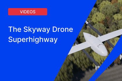 The skyway drone superhighway resource graphic